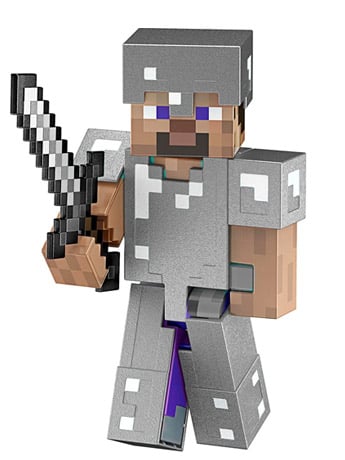 Minecraft Diamond Level Steve Figure Gallery Image 2