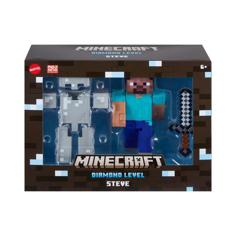 Minecraft Diamond Level Steve Figure Gallery Image 6