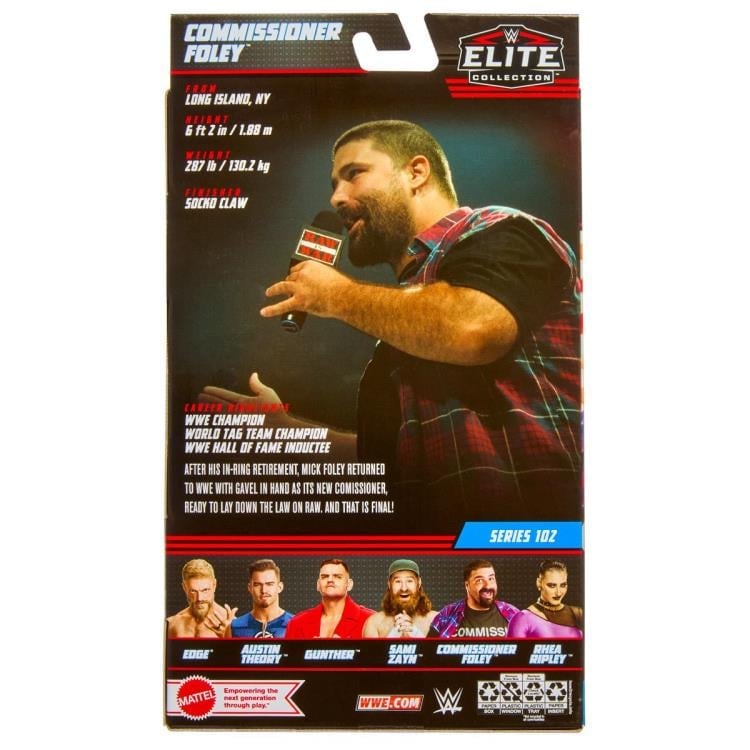 WWE Elite Collection Series 102 Commissioner Foley Gallery Image 9