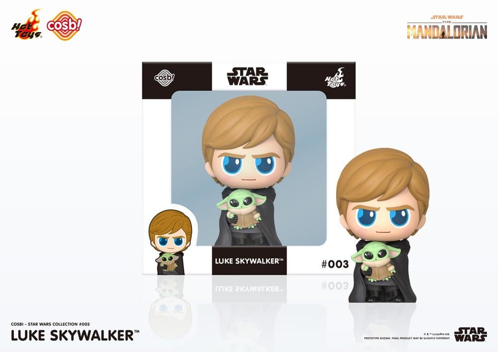 The Mandalorian Cosbi Star Wars Collection #003 Luke Skywalker with Grogu Gallery Image 7