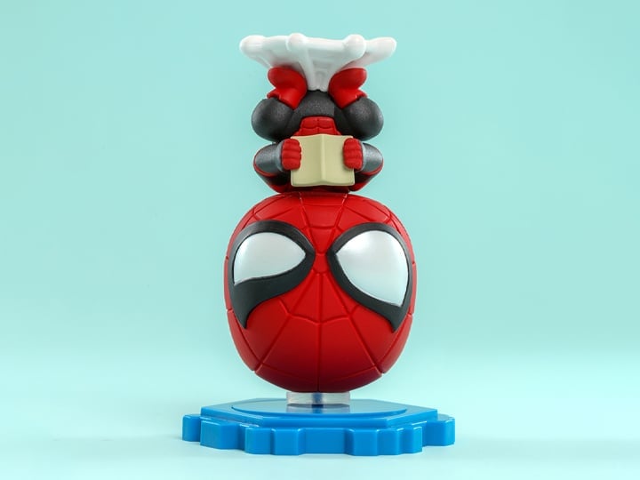 Spider-Man: No Way Home Cosbi Marvel Collection #001 Spider-Man (Upgraded Suit) Gallery Image 1