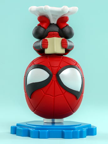 Spider-Man: No Way Home Cosbi Marvel Collection #001 Spider-Man (Upgraded Suit) Gallery Image 2