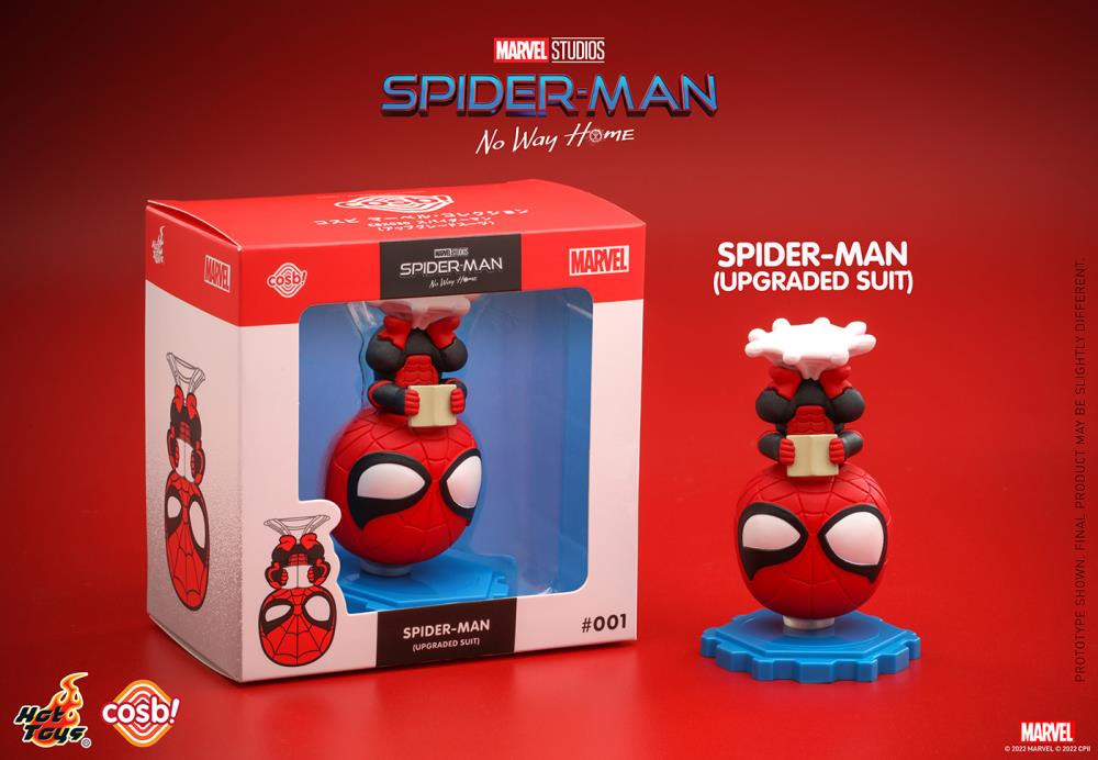 Spider-Man: No Way Home Cosbi Marvel Collection #001 Spider-Man (Upgraded Suit) Gallery Image 4