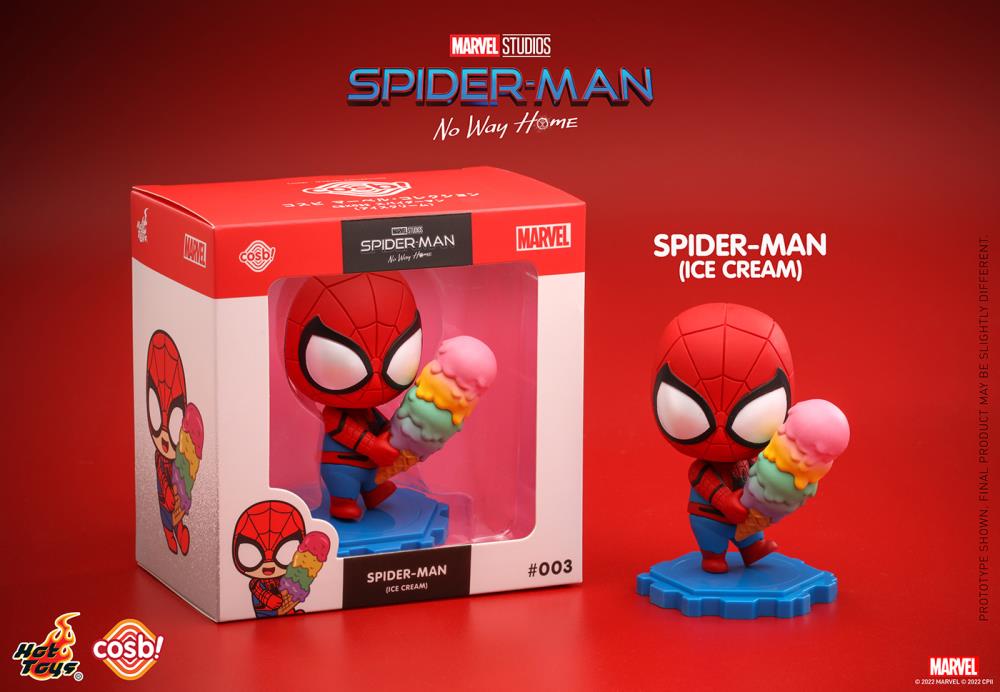 Spider-Man: No Way Home Cosbi Marvel Collection #003 Spider-Man (Ice Cream) Gallery Image 6
