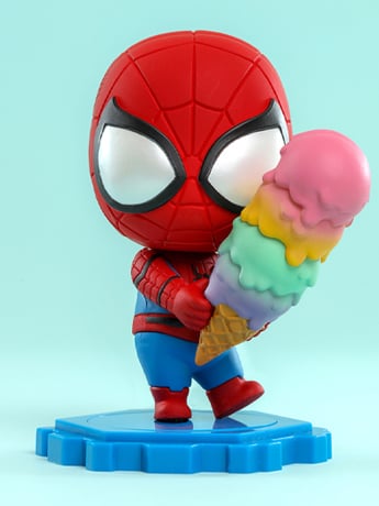 Spider-Man: No Way Home Cosbi Marvel Collection #003 Spider-Man (Ice Cream) Gallery Image 2
