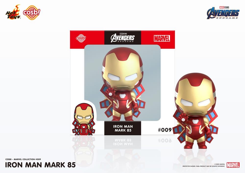 Avengers: Endgame Cosbi Marvel Collection #009 Iron Man Mark 85 Gallery Image 3