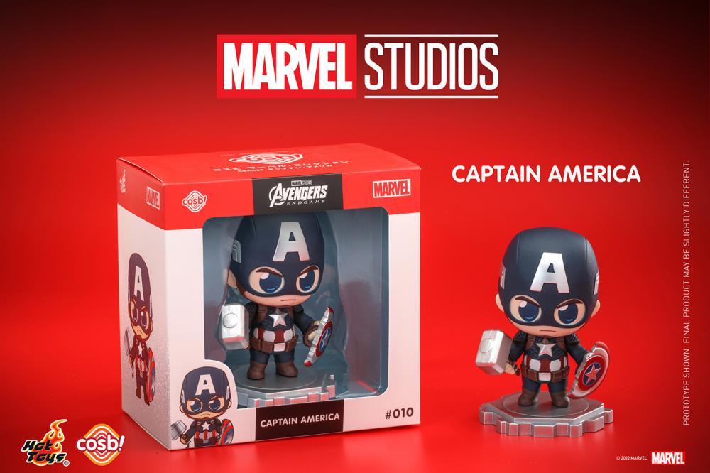 Avengers: Endgame Cosbi Marvel Collection #010 Captain America Gallery Image 5