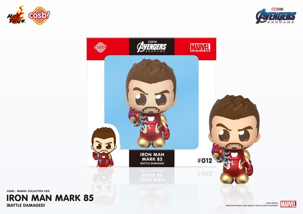 Avengers: Endgame Cosbi Marvel Collection #012 Iron Man Mark 85 (Battle) Gallery Image 3