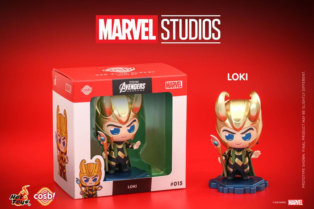 Avengers: Endgame Cosbi Marvel Collection #015 Loki Gallery Image 5