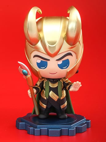 Avengers: Endgame Cosbi Marvel Collection #015 Loki Gallery Image 2