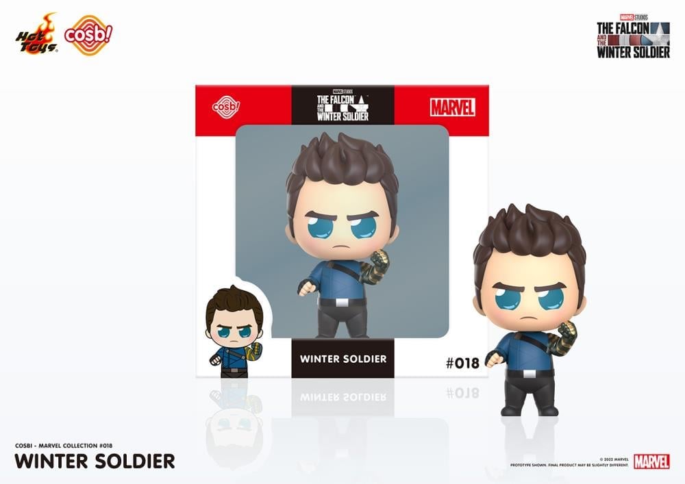 The Falcon and the Winter Soldier Cosbi Marvel Collection #018 Winter Soldier Gallery Image 3