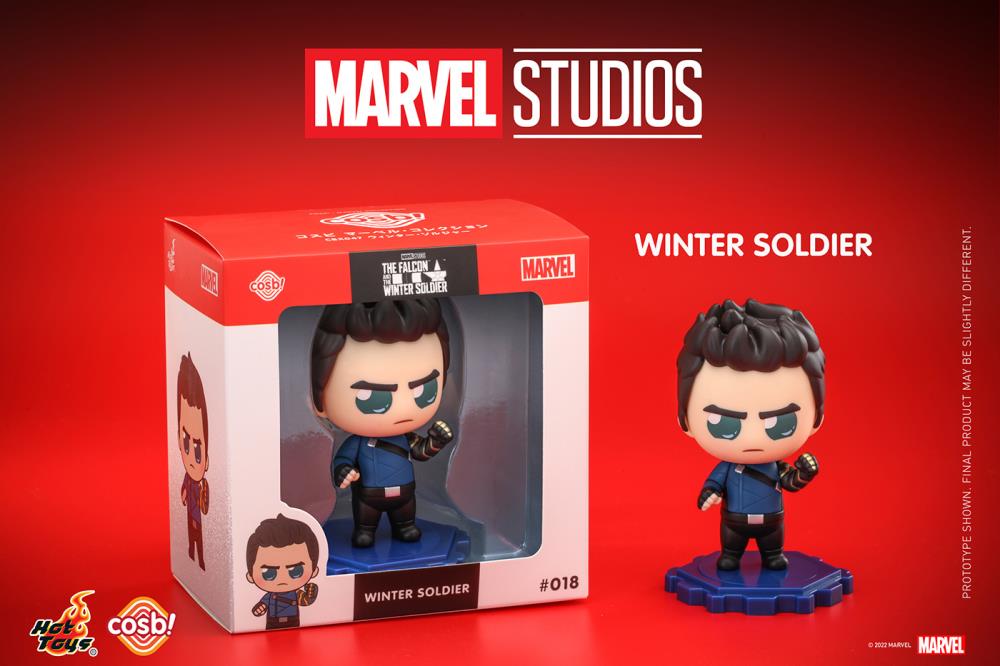 The Falcon and the Winter Soldier Cosbi Marvel Collection #018 Winter Soldier Gallery Image 6