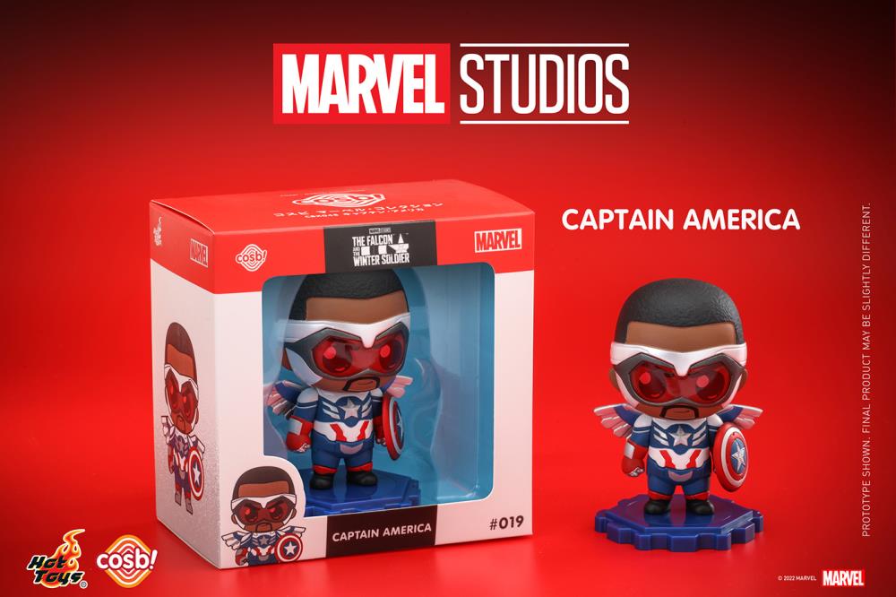 The Falcon and the Winter Soldier Cosbi Marvel Collection #019 Captain America Gallery Image 6