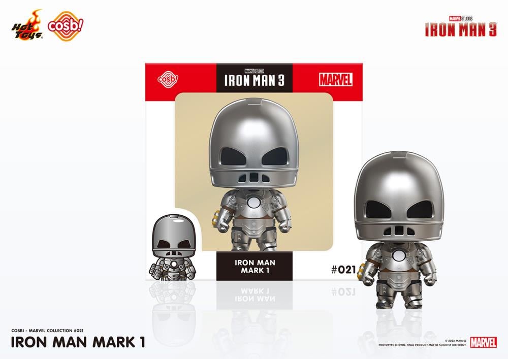 Iron Man 3 Cosbi Marvel Collection #021 Iron Man Mark 1 Gallery Image 3