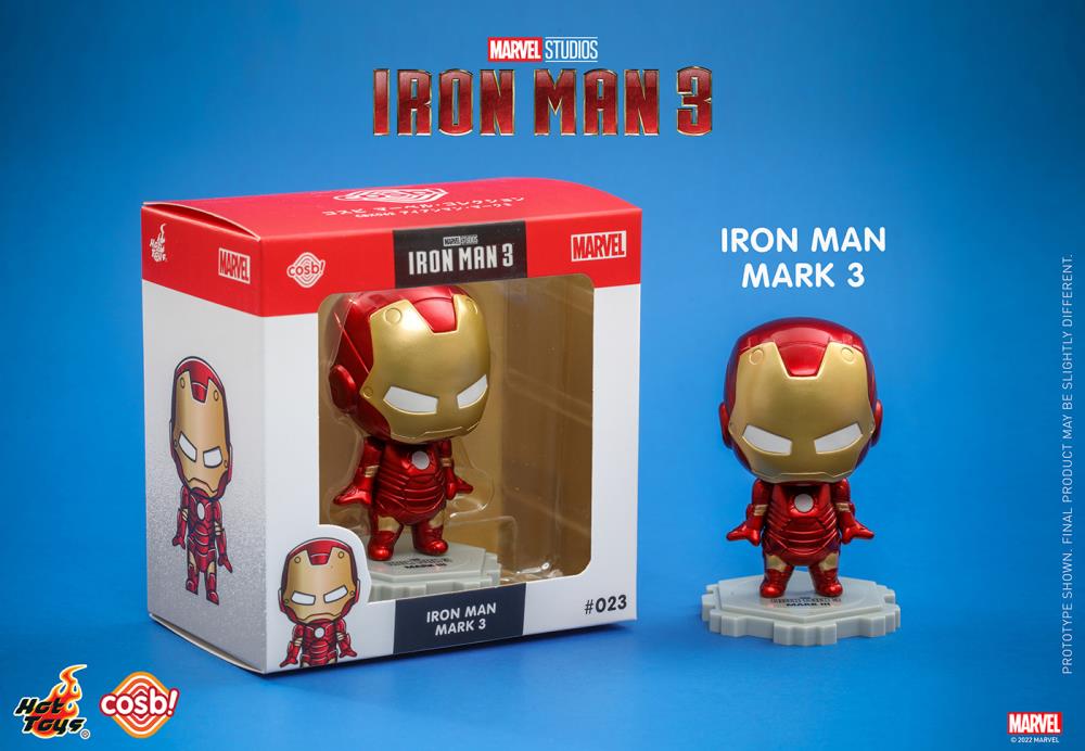 Iron Man 3 Cosbi Marvel Collection #023 Iron Man Mark 3 Gallery Image 5
