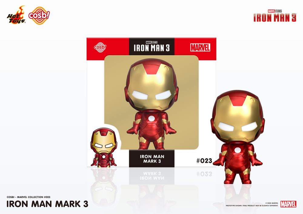 Iron Man 3 Cosbi Marvel Collection #023 Iron Man Mark 3 Gallery Image 3