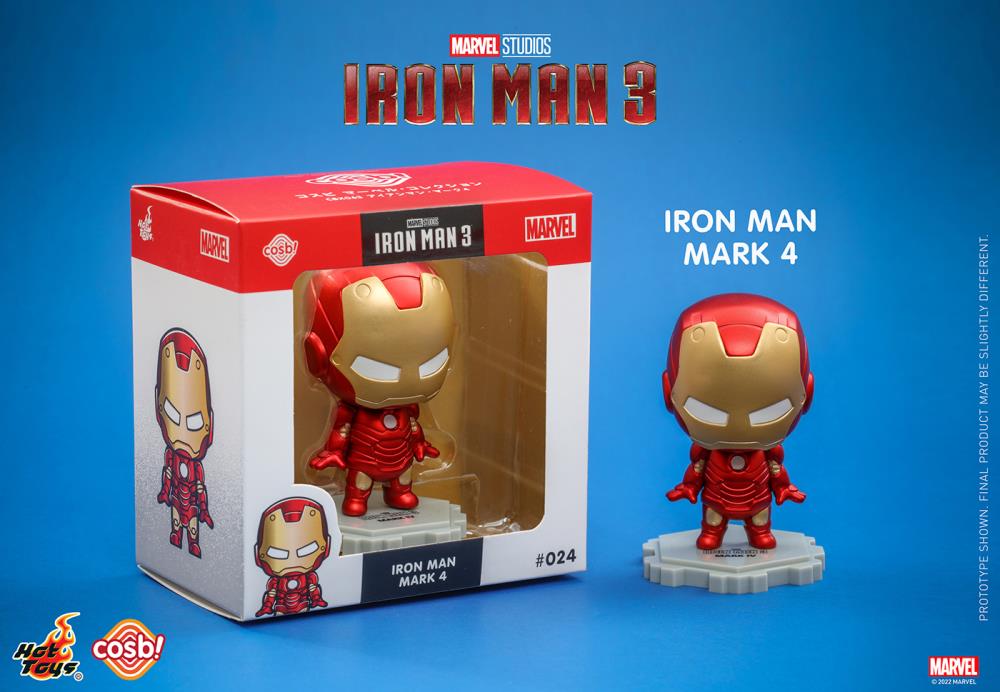 Iron Man 3 Cosbi Marvel Collection #024 Iron Man Mark 4 Gallery Image 5