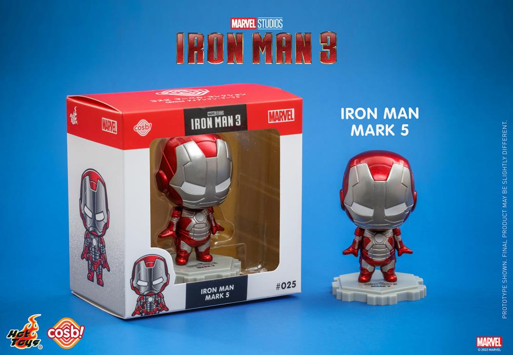 Iron Man 3 Cosbi Marvel Collection #025 Iron Man Mark 5 Gallery Image 5
