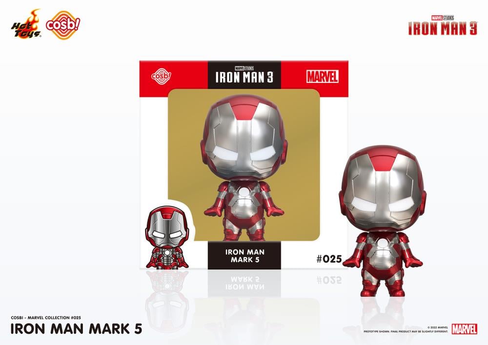 Iron Man 3 Cosbi Marvel Collection #025 Iron Man Mark 5 Gallery Image 3