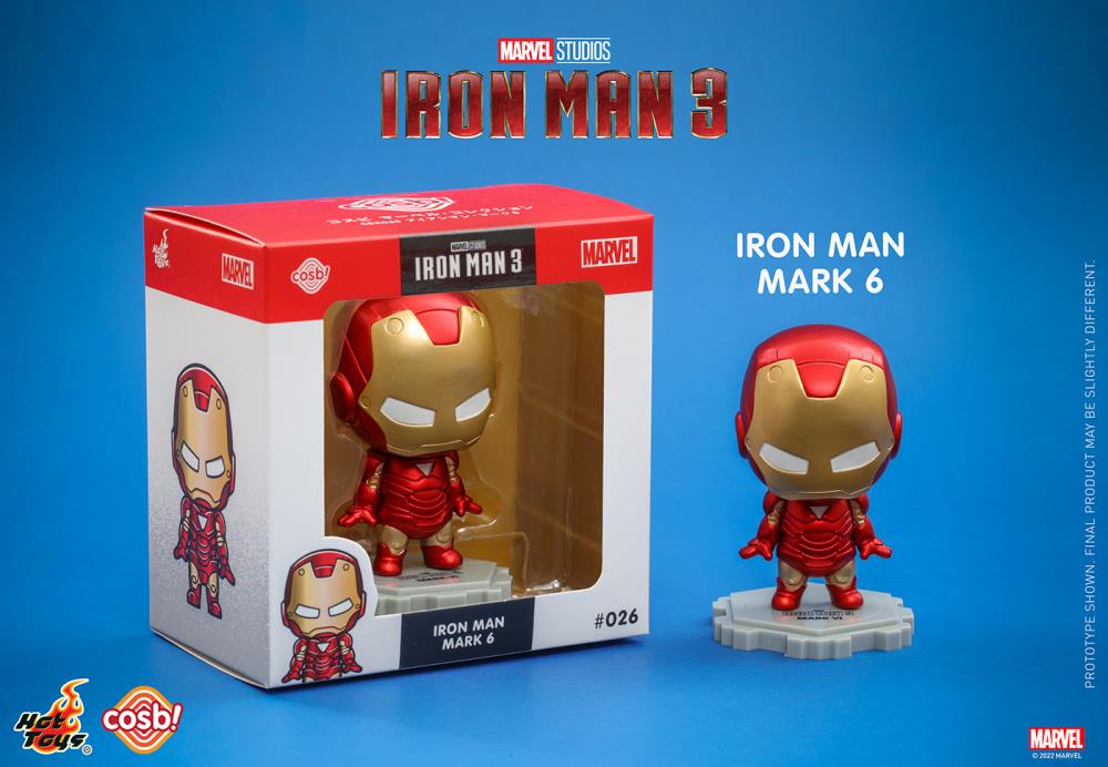 Iron Man 3 Cosbi Marvel Collection #026 Iron Man Mark 6 Gallery Image 5