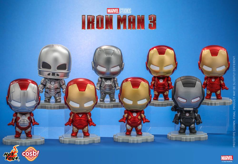 Iron Man 3 Cosbi Marvel Collection #026 Iron Man Mark 6 Gallery Image 7