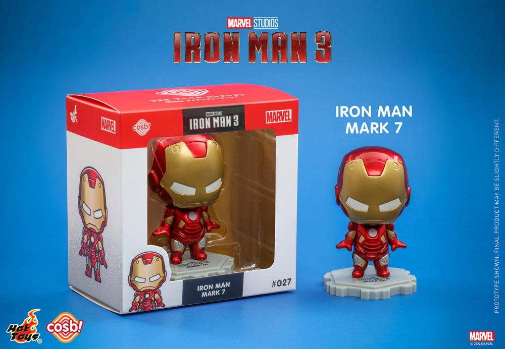 Iron Man 3 Cosbi Marvel Collection #027 Iron Man Mark 7 Gallery Image 5