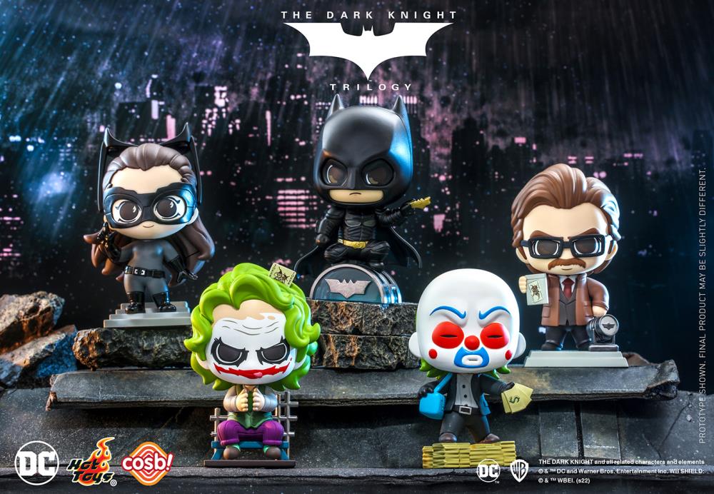 The Dark Knight Trilogy Cosbi DC Collection #001 Batman Gallery Image 6