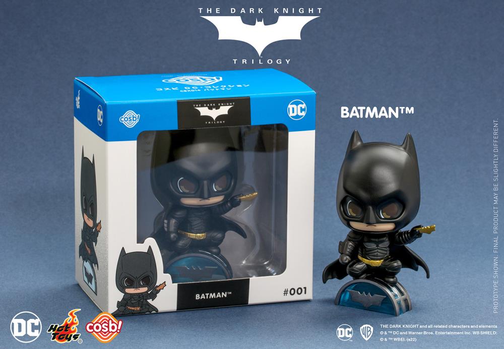 The Dark Knight Trilogy Cosbi DC Collection #001 Batman Gallery Image 3