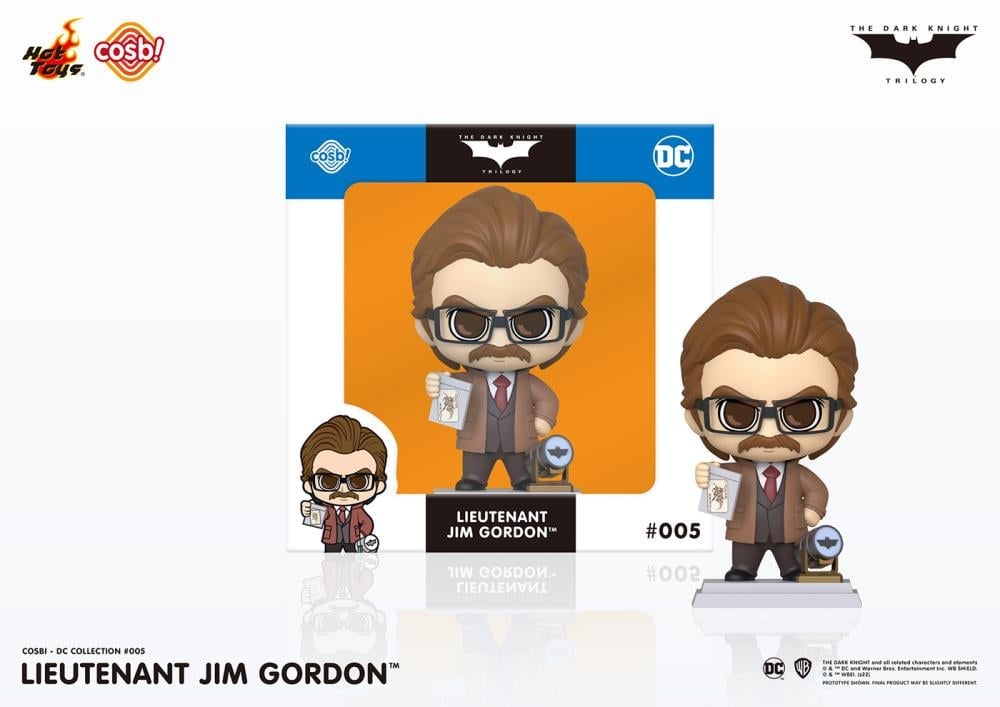The Dark Knight Trilogy Cosbi DC Collection #005 Lieutenant Jim Gordon Gallery Image 7