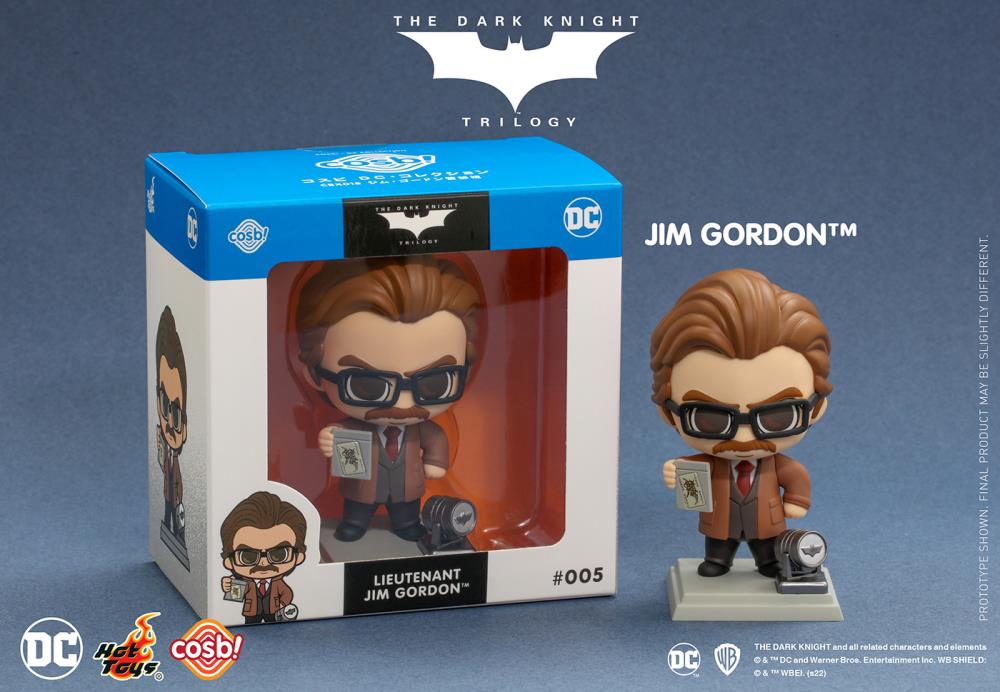The Dark Knight Trilogy Cosbi DC Collection #005 Lieutenant Jim Gordon Gallery Image 3