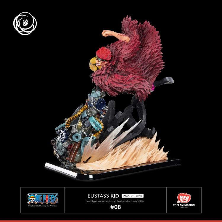 One Piece Ikigai Eustass Kid 1/6 Scale Limited Edition Statue Gallery Image 4