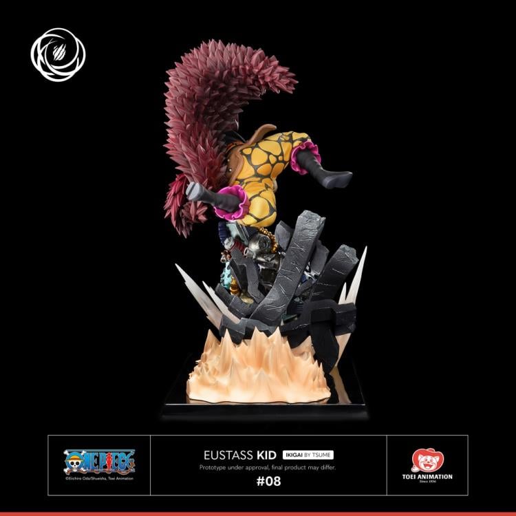 One Piece Ikigai Eustass Kid 1/6 Scale Limited Edition Statue Gallery Image 7