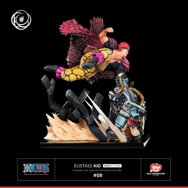 One Piece Ikigai Eustass Kid 1/6 Scale Limited Edition Statue Gallery Image 8