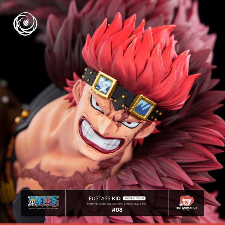 One Piece Ikigai Eustass Kid 1/6 Scale Limited Edition Statue Gallery Image 11