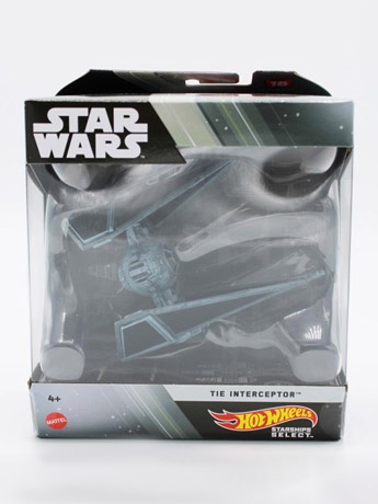 Star Wars Hot Wheels Starships Select TIE Interceptor Gallery Image 2