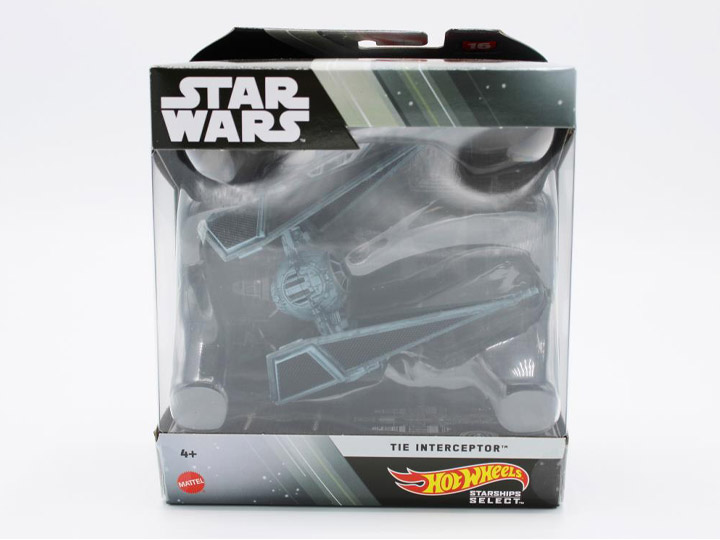 Star Wars Hot Wheels Starships Select TIE Interceptor Gallery Image 1