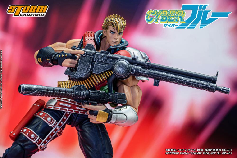 Cyber Blue Blue 1/12 Scale BBTS Exclusive Action Figure Gallery Image 12