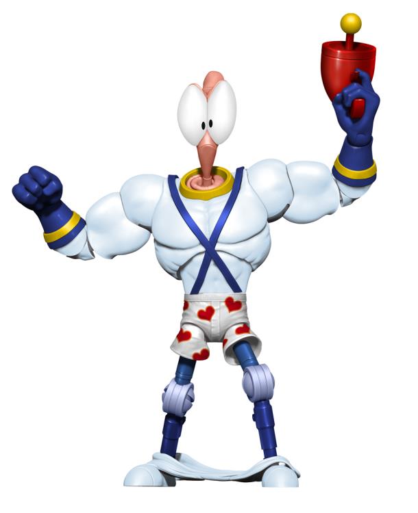Earthworm Jim Boxer Shorts Jim BBTS Exclusive Figure Gallery Image 3