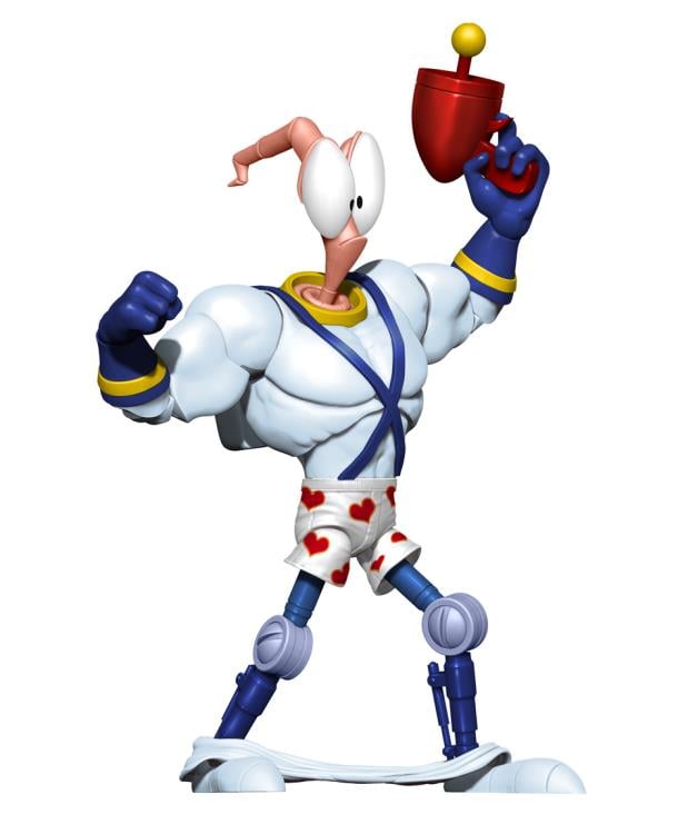Earthworm Jim Boxer Shorts Jim BBTS Exclusive Figure Gallery Image 4