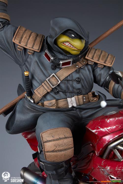 Teenage Mutant Ninja Turtles: The Last Ronin Michelangelo on Bike 1/4 Scale Limited Edition Statue Gallery Image 22