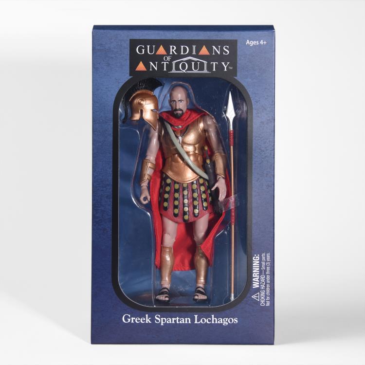 Guardians of Antiquity 6" Greek Spartan Lochagos Figure Gallery Image 10