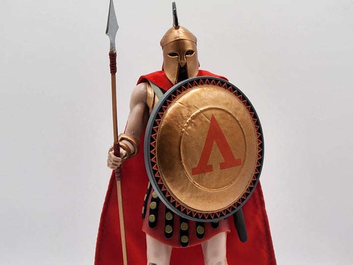 Guardians of Antiquity 6" Greek Spartan Lochagos Figure Gallery Image 1