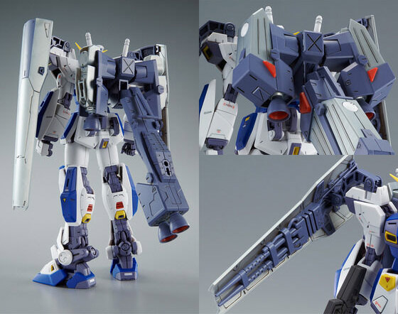 Mobile Suit Gundam F90 MG F90 Gundam F90 Mission Pack C & T Types 1/100 Scale Exclusive Model Kit Gallery Image 9