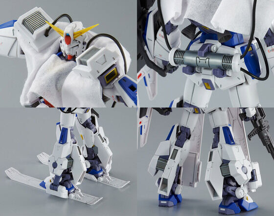 Mobile Suit Gundam F90 MG F90 Gundam F90 Mission Pack C & T Types 1/100 Scale Exclusive Model Kit Gallery Image 8