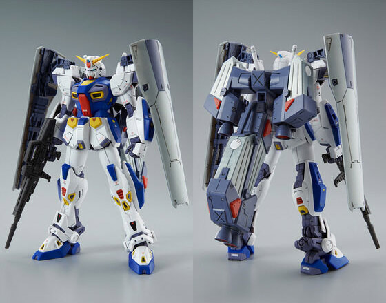 Mobile Suit Gundam F90 MG F90 Gundam F90 Mission Pack C & T Types 1/100 Scale Exclusive Model Kit Gallery Image 4