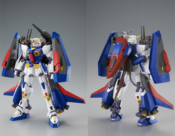 Mobile Suit Gundam F90 MG F90 Gundam F90 Mission Pack P Types 1/100 Scale Exclusive Model Kit Gallery Image 3