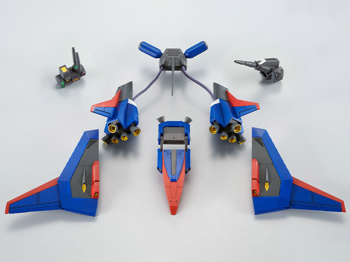 Mobile Suit Gundam F90 MG F90 Gundam F90 Mission Pack P Types 1/100 Scale Exclusive Model Kit Gallery Image 1