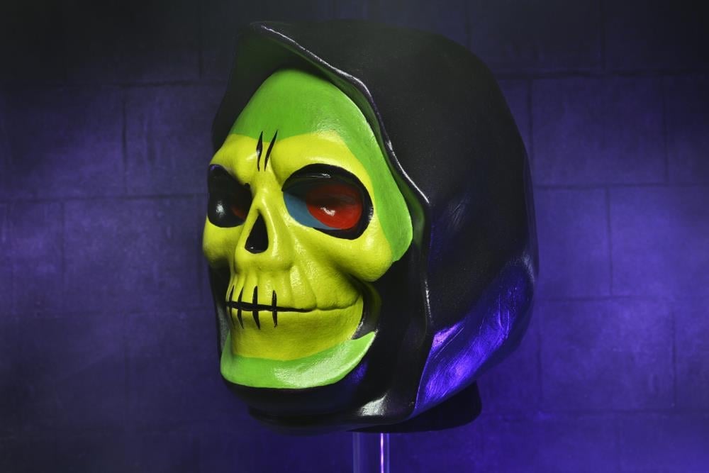 Masters of the Universe Skeletor (Classic) Deluxe Latex Mask Gallery Image 7