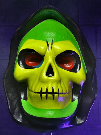 Masters of the Universe Skeletor (Classic) Deluxe Latex Mask Gallery Image 2