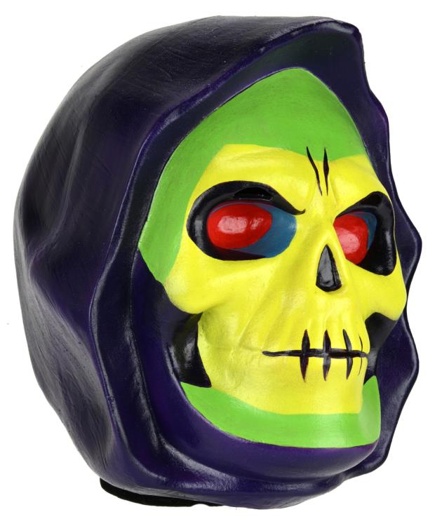 Masters of the Universe Skeletor (Classic) Deluxe Latex Mask Gallery Image 9